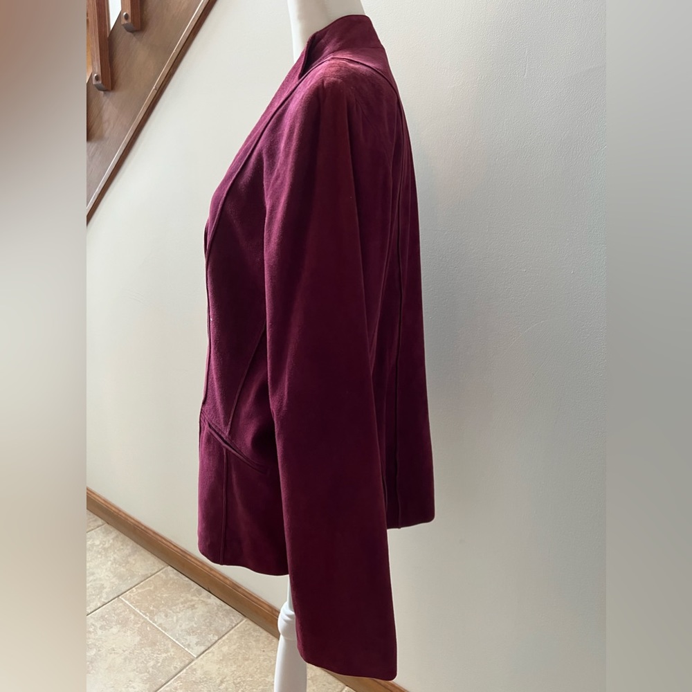 Jones New York Collection | womens suede jacket. Size: XL - Picture 13 of 14